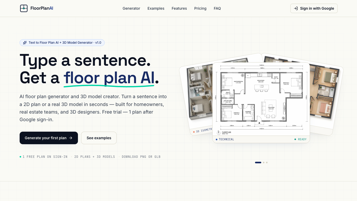 Floor Plan AI screenshot